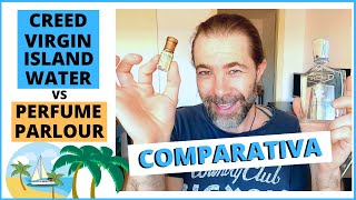 CREED Virgin Island Water vs Perfume Parlour DELICIOSO 🍋🥥🌴🌊 [upl. by Marion]