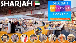 Sharjah International Book Fair 2023  3rd Largest Book Fair in the World  Walk and Explore [upl. by Asit626]