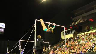 Sydney JohnsonScharpf  Uneven Bars  2014 Secret US Classic [upl. by Erdnaid]