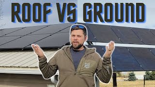 Which is Better Solar Panel Roof Mount or Ground Mount [upl. by Alahsal]