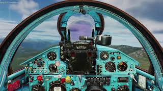 DCS MiG21 Fishbed Full PvEP Sortie [upl. by Francklin]