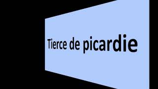 Tierce de picardie [upl. by Bern]