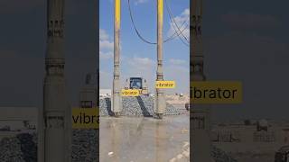 Vibro replacement stone column wet method civilengineering viralshorts ZeeConstructionHub [upl. by Cort]