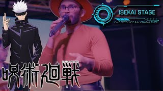 呪術廻戦 Jujutsu Kaisen  廻廻奇譚 Kaikai Kitan Live at Anime Las Vegas [upl. by Savory]