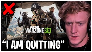 Tfue Explains Why He Is Quitting Warzone 20 For Good amp Why Its The WORST Game Ever [upl. by Curry]