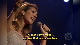 Bee Gees feat Celine Dion  Immortality LIVE FULL HD with lyrics 1997 [upl. by Leis]