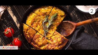 Lengalia  Learn Spanish online for free La tortilla de patatas II [upl. by Netsrik948]