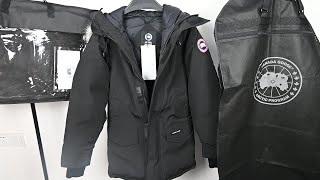 Canada goose LANGFORD PARKA Real Goose and Fox Fur [upl. by Yllet]