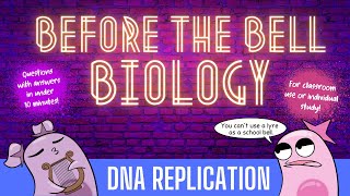 DNA Replication Before the Bell Biology [upl. by Mohl]