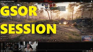 GSOR Session  World of Tanks [upl. by Enimzaj]