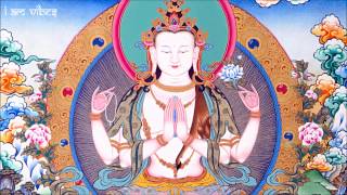 Mantra of Avalokiteshvara New Version with Lyrics [upl. by Mandie]