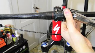 mtbchanneltube  Montaggio manubrio carbonio  Tutorial MTB [upl. by Nahsab]