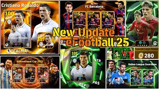 Big News 🔥☺️ Upcoming New Epic Pack New ShowtimeNew National POTW New Club Pack eFootball 2025 [upl. by Ahseym]