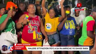 Malgre sitiyasyon peyi a konplike sa pa anpeche moun Leogane danse rara jan wap gade la [upl. by Miun874]