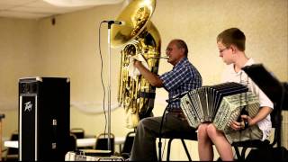 Polka Time  Josh Eidsor playing the CONCERTINA  14 years old [upl. by Gabrielle]