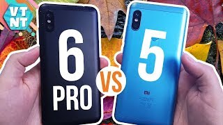 Xiaomi Redmi Note 6 Pro vs Redmi Note 5 Сравнение Какой купить [upl. by Llenel]