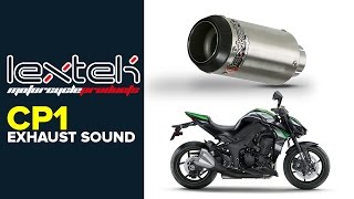 Lextek CP1 Exhaust Sound Kawasaki Z1000 2016 [upl. by Sella739]