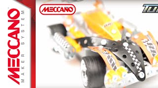 Meccano  Turbo RC Racing Car [upl. by Anerda26]