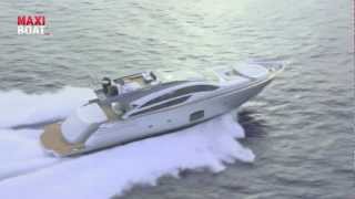 PERSHING 82 essai sportyacht par MAXIBOAT tv [upl. by Akaenahs]