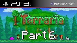 Lets Play Terraria PS3 Part 6  Hunting for Cobwebs [upl. by Allain]