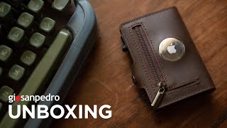 Apple AirTag for The Modern Gentlemans Wallet  ASMR Unboxing [upl. by Sillert]