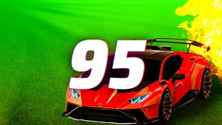 ROCKET LEAGUE INSANITY 95 BEST GOALS FREESTYLE CLIPS [upl. by Satterlee]