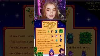 NEW Stardew Valley 16 Update Sneak Peak [upl. by Naujet587]