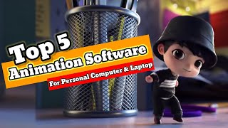 5 Best Animation Software for Beginner Animator for 2D and 3D animation video making and learning [upl. by Tratner]