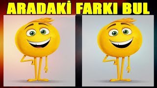 Emoji Arasındaki Farkı Bul  Resim Bulmacası  Aradaki Farklılıkları Sadece Dahiler Bulabiliyor [upl. by Wolk]