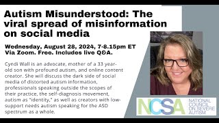 Autism Misunderstood The Viral Spread of Misinformation on Social Media [upl. by Inahteb828]