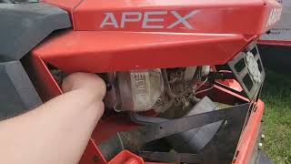 quick troubleshooting of ariens apex Kohler 7000 series rough running rough engine power loss [upl. by Alleroif774]