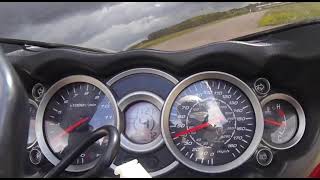 Suzuki hyabusa gsx1300r top speed run Hyabusa Busa top speed top [upl. by Oigufer]