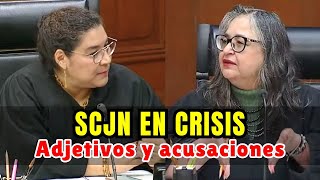 Diferencias en la Suprema Corte Piña vs Batres por la Reforma Judicial [upl. by Chiang]