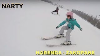 Narty z dziećmi  Harenda  Zakopane 2018 [upl. by Sanburn]