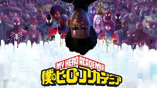 SpiderMan Across The SpiderVerse  Anime OP 1  quotBokuranoquot by Eve MHA S6 OP [upl. by Greenman189]