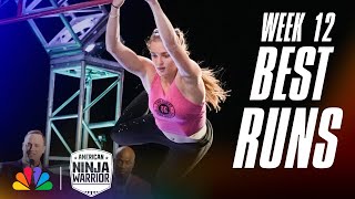 Top 5 Best Runs from Stage 1  American Ninja Warrior  NBC [upl. by Nelram]