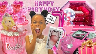 OUR DAUGHTERS EPIC 7th BIRTHDAY SURPRISE SHE CRIED [upl. by Trumann]