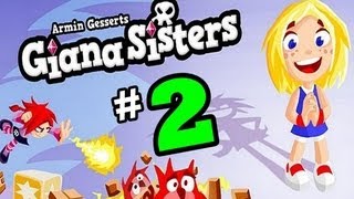 Lets Play quotArmin Gesserts Giana Sistersquot German Part 2 [upl. by Ecnarf]