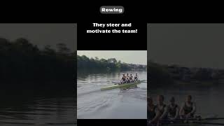 The Coxswain Steering and Motivating the Team olympicgames summerolympics olympichistory [upl. by Jackelyn]