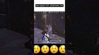 Aim Assist Off jonathan Tips shortvideo bgmi jhonathagamingvia ralvideo l20rgaming [upl. by Ynetsed]