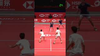 History of Badminton 21 73 shots WangHuang vs ZhengHuang  World Tour Finals 2018 XD F shorts [upl. by Georgianna]