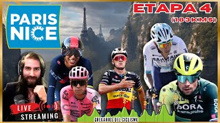 🔴EN VIVO Etapa 4 PARIS  NICE 2024 MONTAÑA Remco Egan Buitrago y Roglic ciclismo cycling [upl. by Jannel]