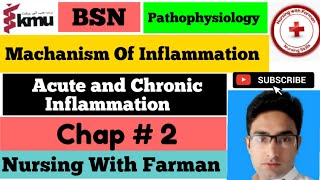 Mechanism Of Inflammation in UrduHindi  PathophysiologyI Unit 2  Acute and Chronic Inflammation [upl. by Ahsilram]