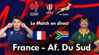 FRANCE  AFRIQUE DU SUD  Le match en direct   Coupe du Monde 2023 [upl. by Lavina886]