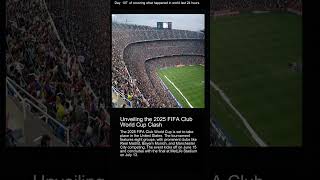 Unveiling the 2025 FIFA Club World Cup Clash [upl. by Teddman]