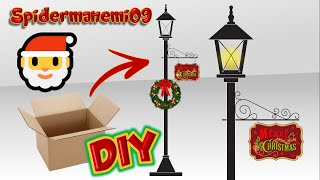 DIY Farol 🏮 🕯️ con Pedestal ♖ Navideño 🎅 🎁🎄 [upl. by Mcclure]