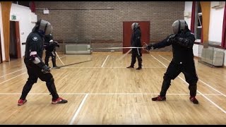 Backsword vs Rapier Malcolm vs Nick [upl. by Akeryt]