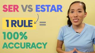 Ser vs Estar Rules Examples amp My Method for 100 Accuracy [upl. by Adnilram]