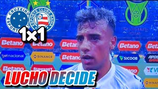 🔥BAHIA JOGA BEM E EMPATA COM CRUZEIRO ✅CENI ACERTOU NA ESCALAÇÃO VEJA ANÁLISE [upl. by Leisha470]