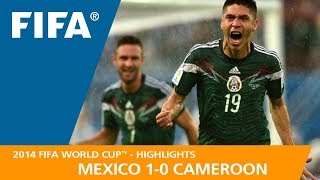 Mexico v Cameroon  2014 FIFA World Cup  Match Highlights [upl. by Dreher]